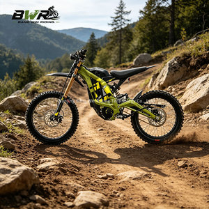 Electric Motorcycle Built for Mountain Trail Exploration