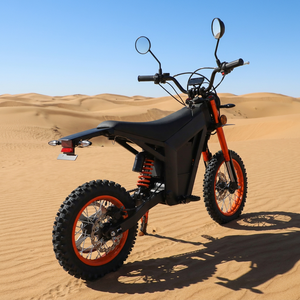 US Warehouse WISH01 Electric Moped 1500W Mid Motor Dirt E Bike